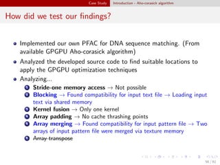 Cache Optimization Techniques for General Purpose Graphic Processing ...