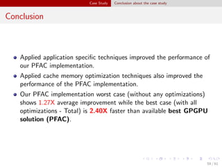 Cache Optimization Techniques for General Purpose Graphic Processing ...