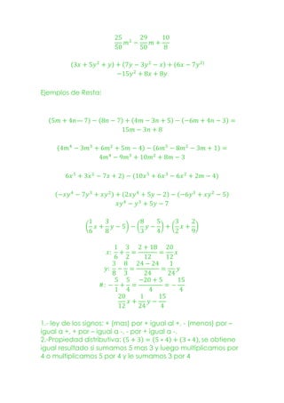 Final de matematicas cedart