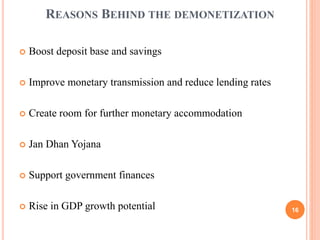 Demonetization | PPTX