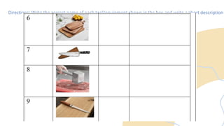 Tools and equipment used in meat preparation.pptx