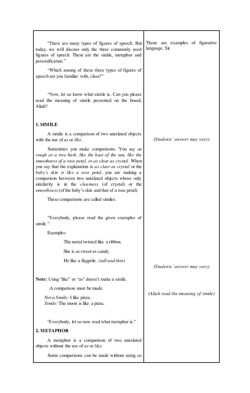 Final demo teaching english 7 figures of speech(october 02, 2017)