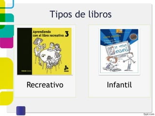 Tipos de libros 