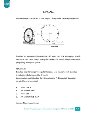 Desain Pengembangan Soal AKM