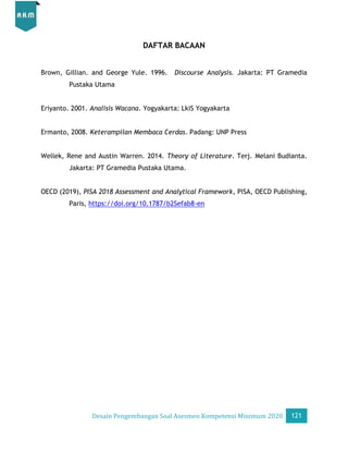 Desain Pengembangan Soal AKM