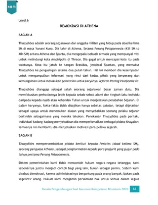 Desain Pengembangan Soal AKM