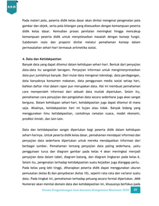 Desain Pengembangan Soal AKM