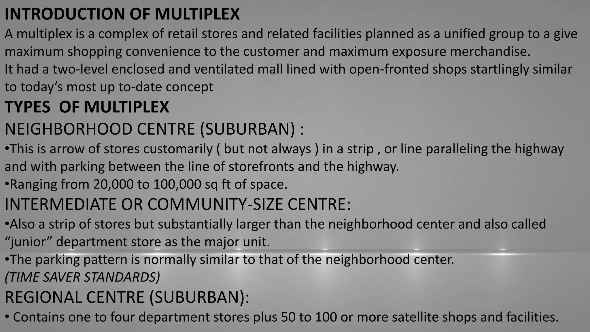 Multicomplex and Commercial Complex | PPTX