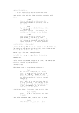 Final destination 1 shooting script with original ending | PDF