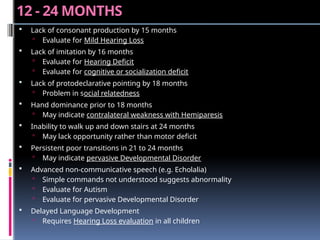 Comprehensive Guide to Developmental Milestones and Red Flags in Early ...