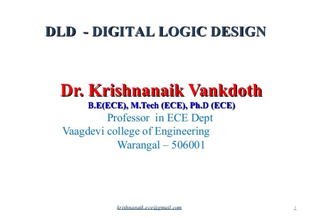 Digital Logic Design - 