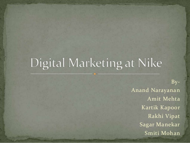 digital marketing nike