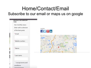 Home/Contact/Email
Subscribe to our email or maps us on google