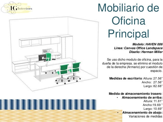 DISENO DE OFICINA MODULAR - IRIS LAURA GUERRERO