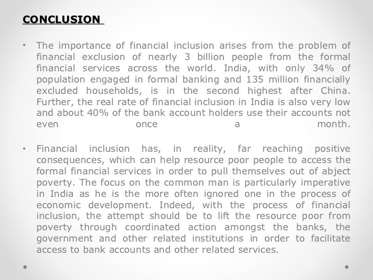 Financial inclusion dissertation image