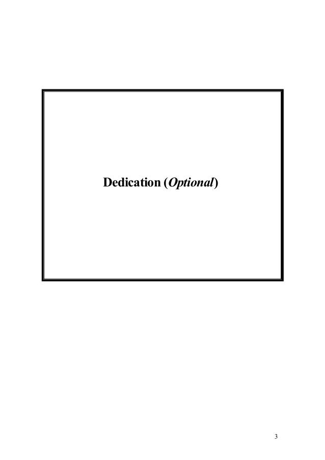 Bold dissertation