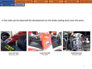 Design, CFD analysis and optimization of a F1 front wing and his brake ...