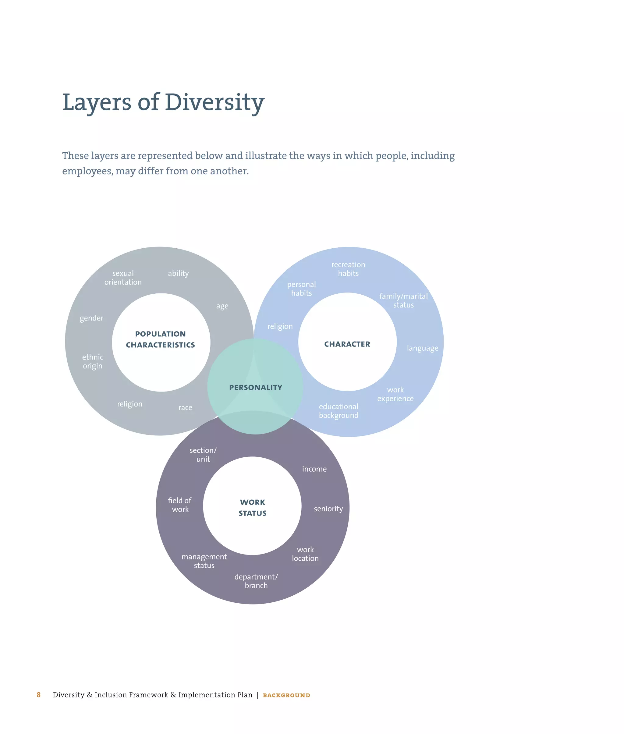 Diversity and Inclusion Framework and Implementation Plan | PPT