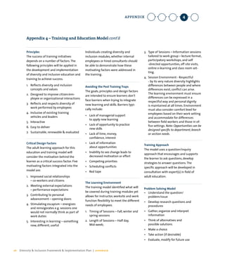 Diversity and Inclusion Framework and Implementation Plan | PDF