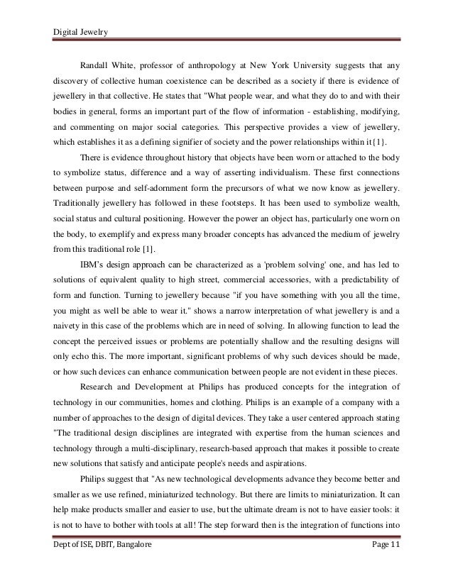 Final digital jewelry report