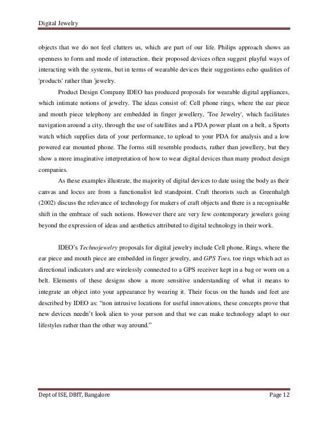 Final digital jewelry report