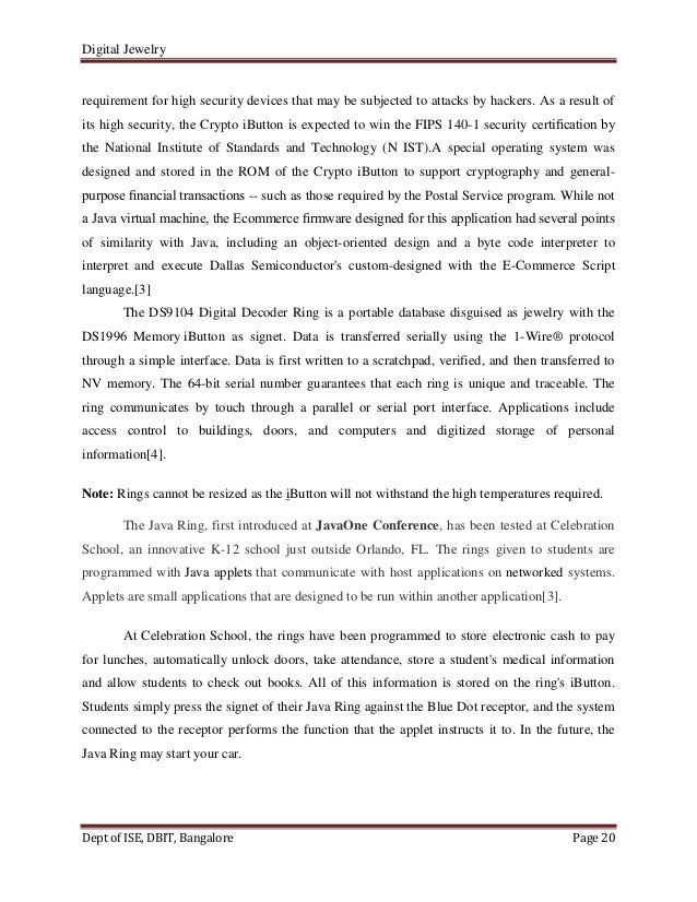 Final digital jewelry report