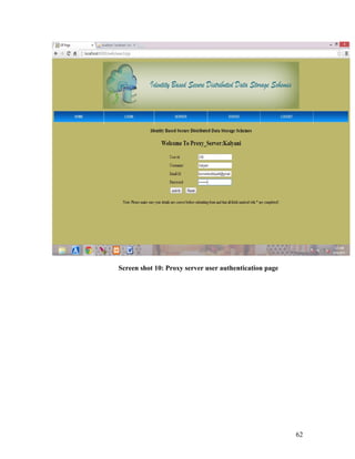 Screen shot 10: Proxy server user authentication page 
62 
 