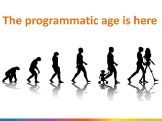 The programmatic age is here
 