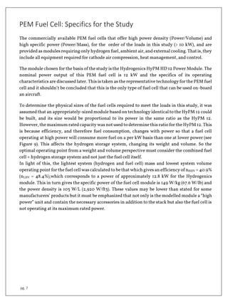 PROTON EXCHANGE MEMBRANE FUEL CELL: POWERING AVIATION | PDF
