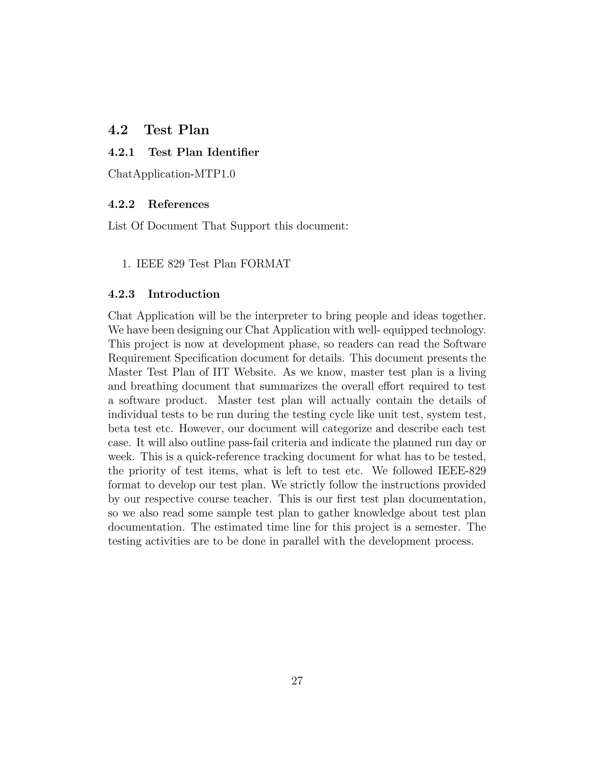 Chat Application [Full Documentation] | PDF