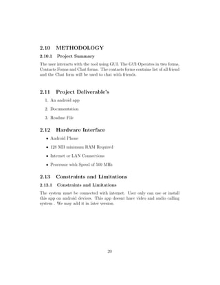 Chat Application [Full Documentation] | PDF