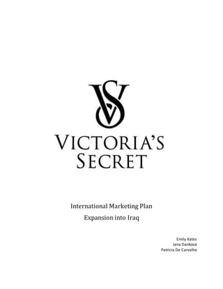 Victoria's Secret Marketing Plan
