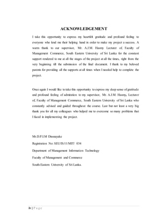 Parking Reservation Management Systems | DOCX