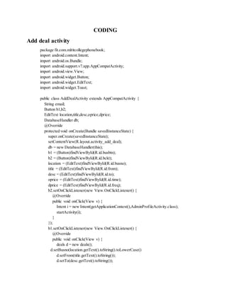 COLLEGE PHONE BOOK Final documentation | DOCX