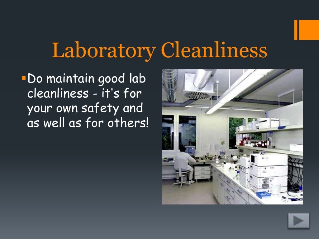 do's and dont's in the lab