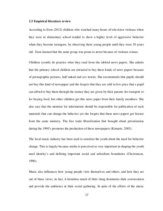 Liembe Ibrahim On The Influence Of Soap Operas On Youth Moral Behav