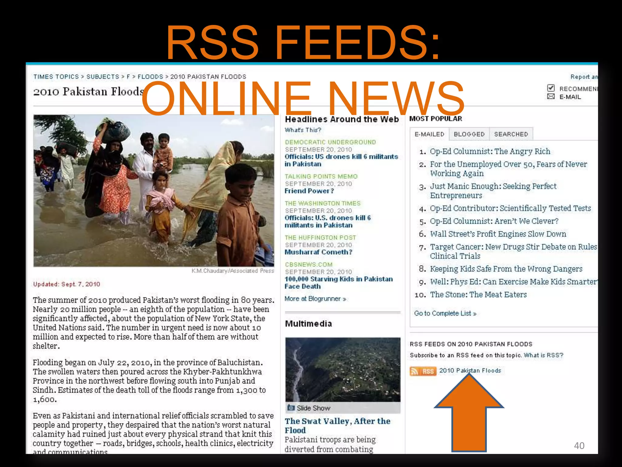 RSS FEEDS:
ONLINE NEWS

40

 
