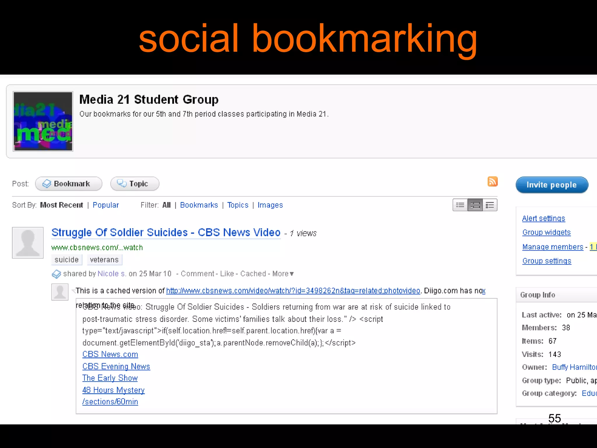 social bookmarking

55

 