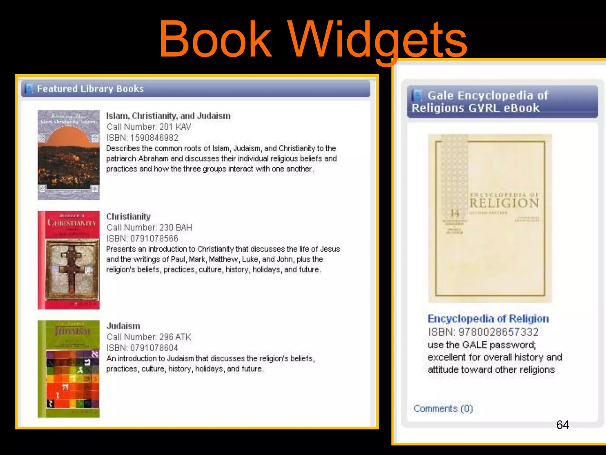 Book Widgets

64

 