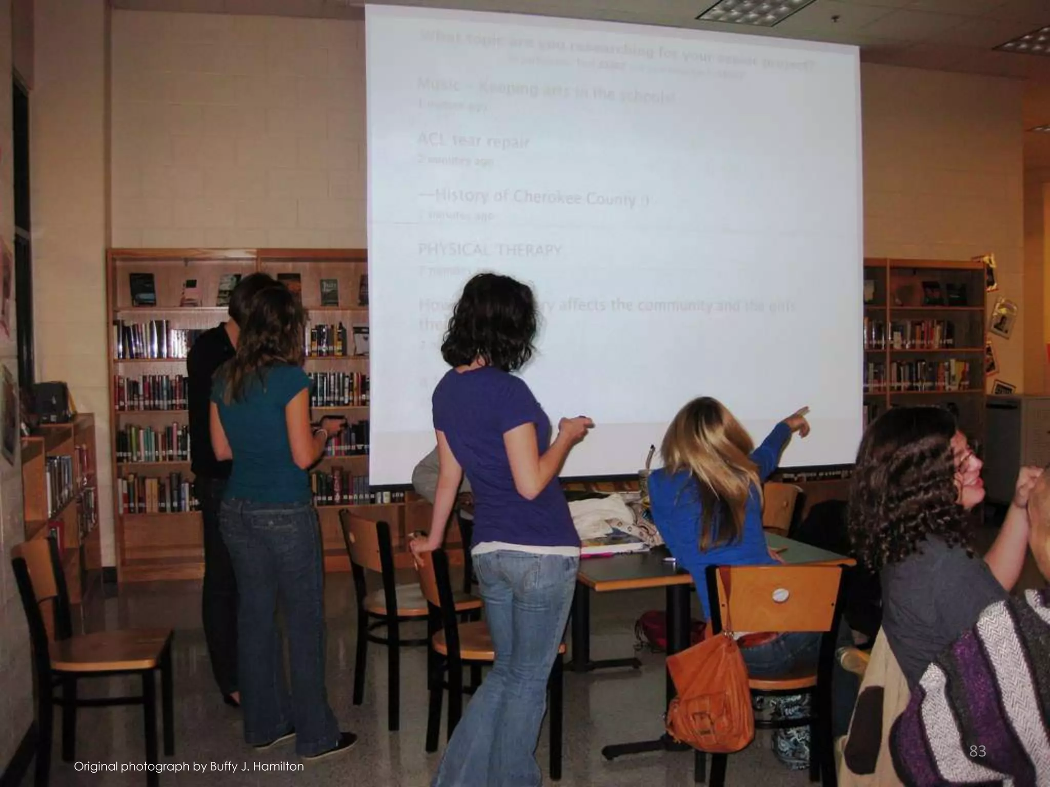 Original photograph by Buffy J. Hamilton

83

 