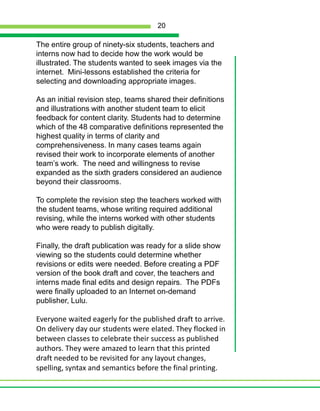 Chapter Two ~ Early Reader BooksThe comment has been made that writing books for children must be easy.  It is thought that children’s books contain simple content and simple language.  This is a total fallacy as the authors of children’s books can attest. Early reader texts require a particular writing structure  that provides support and challenge for the new young reader.  These attributes include: Length of eight to sixteen pages 