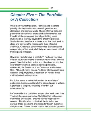 In early levels the text is usually typed on one page and the corresponding photo is on the adjacent page.Look  at  the  elephant.Text can also be on the same page as the photo.It is important to stress the value of creating early reader books with emergent readers. Creating books with an emergent reader increases motivation, reading strategies, fluency, and their interest in reading. Keep in mind that the book can be tailored to the child’s interests and needs.  You might, for example, take photos of the child eating favorite foods, or going to a special place, or pictures of the child’s family. These children will read and reread their books to family, friends, teachers and even the family pets and teddy bears.  17