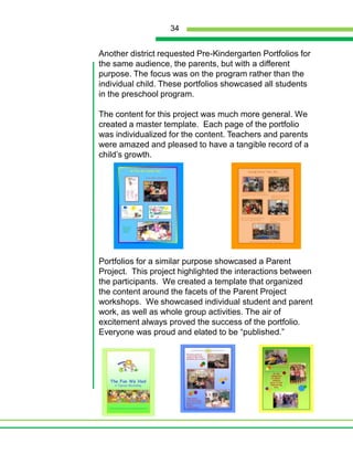 The entire group of ninety-six students, teachers and interns now had to decide how the work would be illustrated. The students wanted to seek images via the internet.  Mini-lessons established the criteria for selecting and downloading appropriate images.  As an initial revision step, teams shared their definitions and illustrations with another student team to elicit feedback for content clarity. Students had to determine which of the 48 comparative definitions represented the highest quality in terms of clarity and comprehensiveness. In many cases teams again revised their work to incorporate elements of another team’s work.  The need and willingness to revise expanded as the sixth graders considered an audience beyond their classrooms.To complete the revision step the teachers worked with the student teams, whose writing required additional revising, while the interns worked with other students who were ready to publish digitally.  Finally, the draft publication was ready for a slide show viewing so the students could determine whether revisions or edits were needed. Before creating a PDF version of the book draft and cover, the teachers and interns made final edits and design repairs.  The PDFs were finally uploaded to an Internet on-demand publisher, Lulu.Everyone waited eagerly for the published draft to arrive. On delivery day our students were elated. They flocked in between classes to celebrate their success as published authors. They were amazed to learn that this printed draft needed to be revisited for any layout changes, spelling, syntax and semantics before the final printing.  20