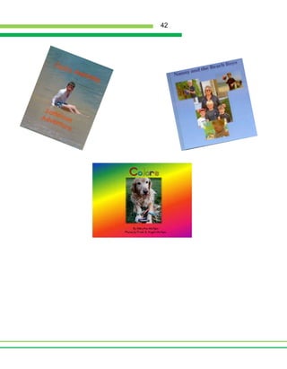 Other choices the students made were font sizes and colors.Students experimented with shapes… …borders and effects for their pictures.