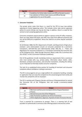 Page 19 of 29
Agenda Output
18 Guidelines for Online Sales Invoice and Official Receipt Issuance
19
Accreditation of Onlin...