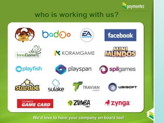 who is working with us?




We’d love to have your company on board too!
 