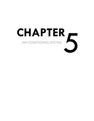 5
CHAPTER
AIR-CONDITIONING SYSTEM
 
