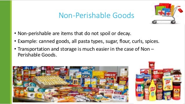 Good Examples Of Non Perishable Foods Good Examples Of Non Perishable Foods