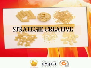 Gamme de produits de La Pasta
STRATEGIE CREATIVE
 