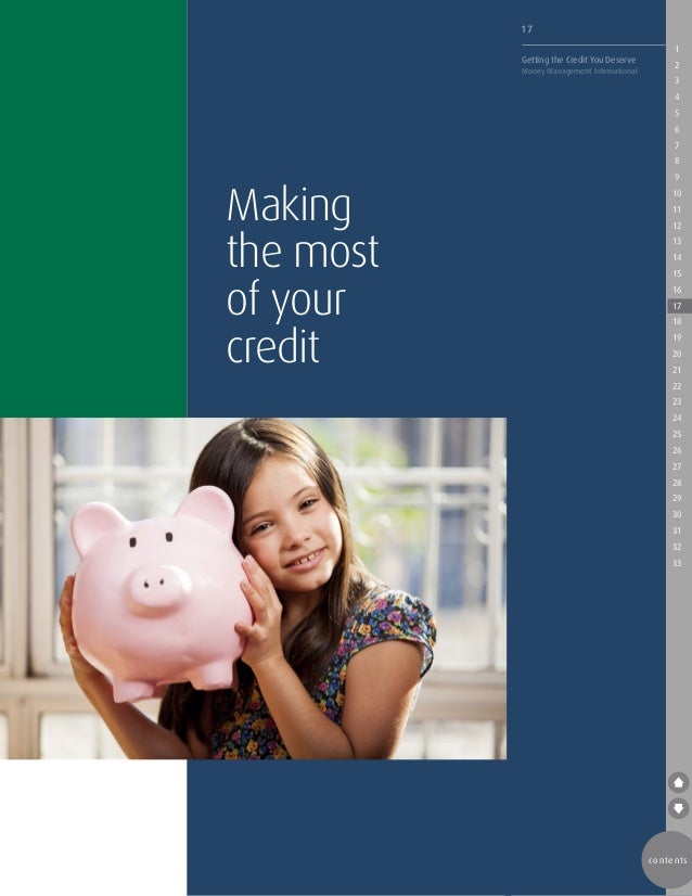 Get the credit score you deserve